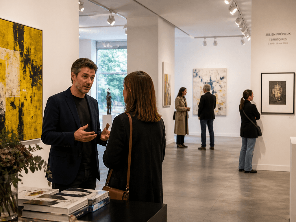 Le rôle d'un galeriste expliqué simplement